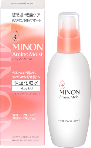 Увлажняющий лосьон для чувствительной и сухой кожи Daiichi-Sankyo MINON Amino Moist Charge Lotion