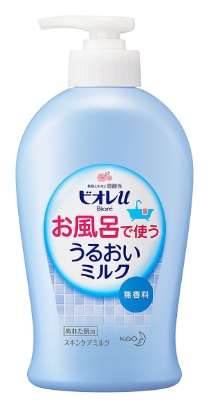 Увлажняющее молочко для ванной Kao Biore Used In The Bath Moist Milk