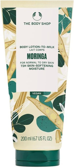 Лосьон для тела с ароматом моринги для нормальной и сухой кожи The Body Shop Milk-in Body Lotion MO