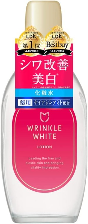 Осветляющий, увлажняющий лосьон против морщин с ниацинамидом и CICA Meishoku Wrinkle White Lotion