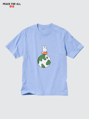 Футболка из коллекции «PEACE FOR ALL / Dick Bruna» Uniqlo PEACE FOR ALL T-Shirt Dick Bruna