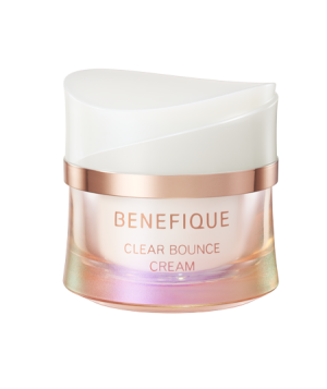Увлажняющий, осветляющий лечебный крем для упругой кожи Shiseido BENEFIQUE Clear Bounce Cream