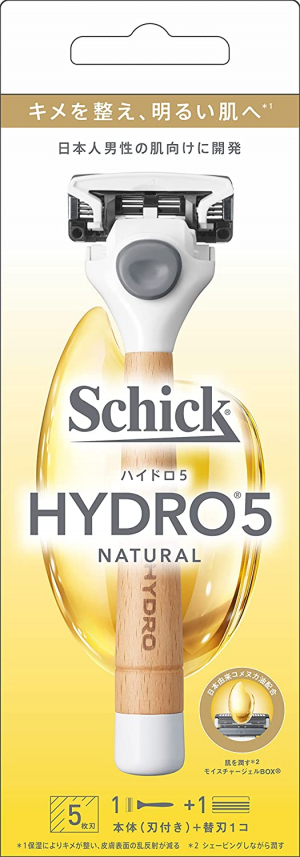 Бритвенный станок для мужчин Schick Hydro 5 Natural Razor For Men