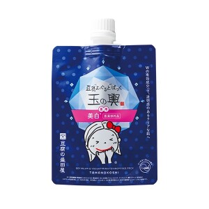 Осветляющая маска для лица с соевым молоком Tofu Moritaya Medicinal Soy Milk Yogurt Pack And Whitening