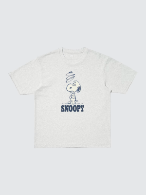 Футболка-оверсайз из коллекции «Peanuts» Uniqlo Peanuts UT Relaxed Fit