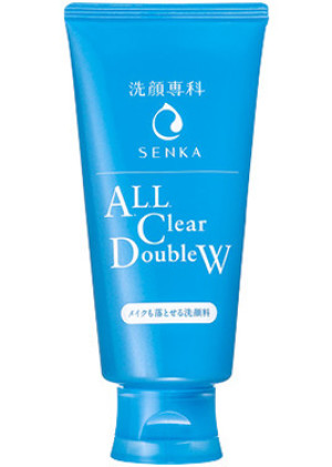 Пенка для снятия макияжа Shiseido Hada-Senka All Clear Double W