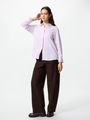 Блуза из вискозы Uniqlo Rayon Blouse