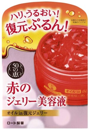 Омолаживающий питательный гель ROHTO 50 Megumi Oil-in-Jelly