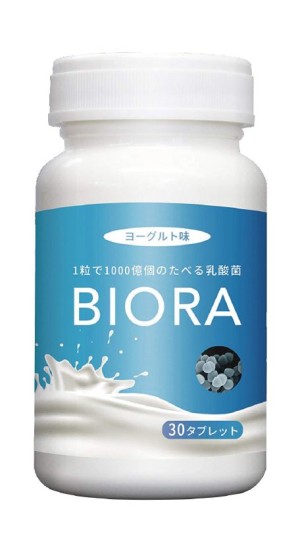 Жевательные таблетки с пробиотиками BIORA 1000 Billion Probiotic