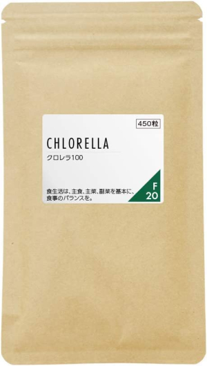 Хлорелла в таблетках для детоксикации и повышения энергетического уровня Nichie Chlorella 100%