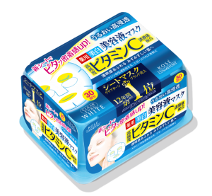 Отбеливающая маска с витамином С Kose Clear Turn Essence Vitamin C Mask