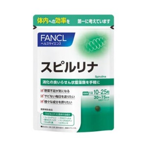 Спирулина для укрепления иммунитета и профилактики дефицита питательных веществ FANCL Spirulina