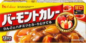 Японское Карри Vermont яблоко и мёд (сладкое)