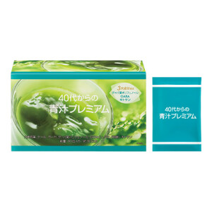 Аодзиру для борьбы с возрастными изменениями и поддержания энергии FMG Mission Green Juice Premium 40+