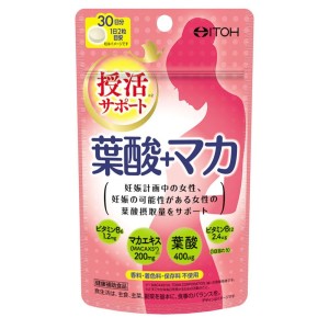 Комплекс для женщин с фолиевой кислотой и макой ITOH Folic Acid + Maca