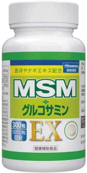 Комплекс для поддержания здоровья суставов Hisamitsu MSM + Glucosamine EX
