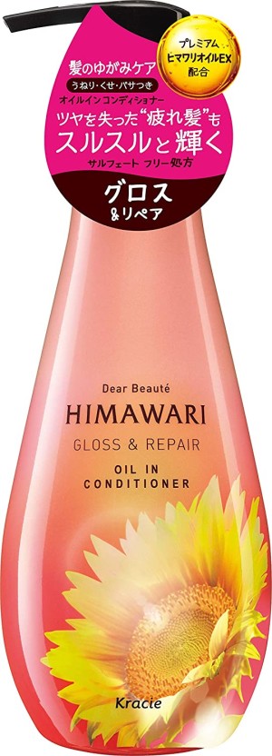 Кондиционер для поврежденных волос Kracie Himawari Oil in Conditioner Gross & Repair