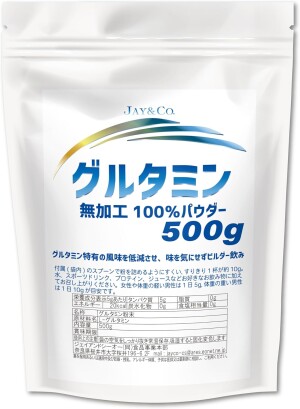 Очищенный L-глютамин JAY＆CO L-glutamine