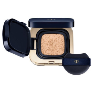 Сияющая тональная основа-кушон Shiseido Cle de Peau Beauté Tank Cushion Éclat Lumine