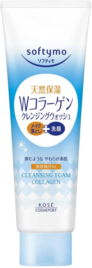 Очищающая пенка с коллагеном Kose Softymo Collagen Cleansing Foam