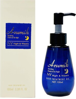 Ночное масло для восстановления и увлажнения волос Arumik Hair Oil Night & Vitamin