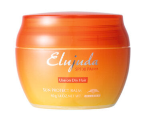 Солнцезащитный бальзам для увлажнения сухих волос Milbon Elujuda Sun Protect Balm SPF30 PA+++