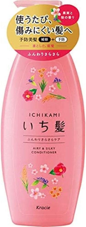Кондиционер для мягких, шелковистых волос Kracie Ichikami Soft And Silky Care Conditioner