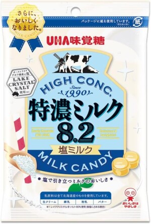 Молочная карамель с соленой ноткой UHA TOKUNO MILK 8.2 Salt Milk