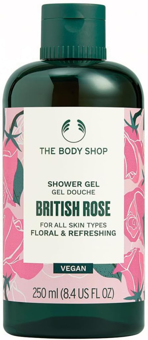Гель для душа с ароматом розы The Body Shop Shower Gel BR