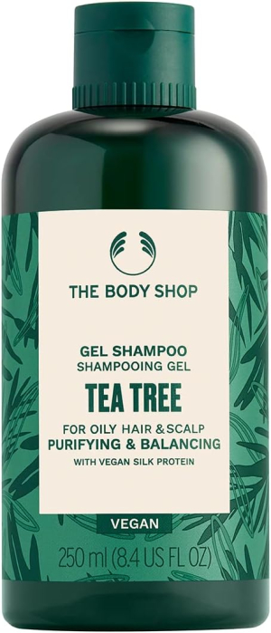 Шампунь для жирной кожи головы и волос с маслом чайного дерева The Body Shop TT Clear & Balancing Shampoo