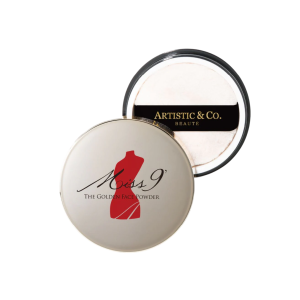 Пудра с натуральным шелком для глянцевой сияющей кожи ARTISTIC&CO Miss 9' The Golden Face Powder