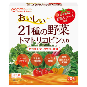Овощной сок с молочнокислыми бактериями, растительными ферментами и ликопином Yuwa Vegetables With Tomato Lycopene