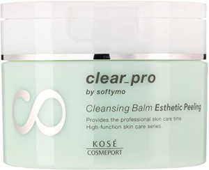 Очищающий бальзам-пилинг Kose Softymo Clear Pro Cleansing Balm Esthetic Peeling