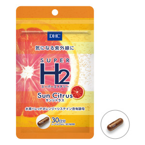Витамины для защиты от ультрафиолета DHC Super H2 Sun Citrus Supplement      