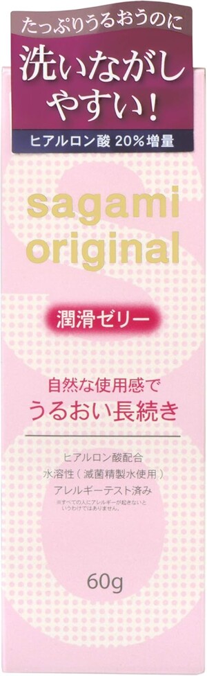 Интимная увлажняющая смазка с гиалуроновой кислотой Sagami Original Lubricant Jelly With Hyaluronic Acid