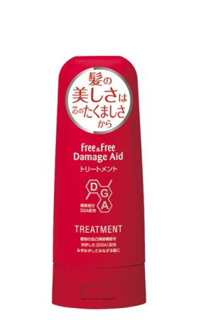 Восстанавливающий бальзам для поврежденных волос LION Free & Free Damage Aid Treatment        