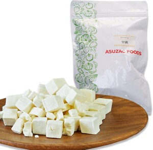 Сублимированный тофу для супов и мисо Asuzac Foods Freeze-Dried Domestic Tofu