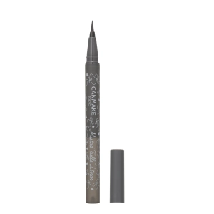 Полупрозрачная жидкая подводка для нюдового макияжа CANMAKE Muted Tulle Liner