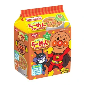 Детский рамэн со вкусом соевого бульона Nissin Anpanman Ramen Mild Soy Sauce Flavor