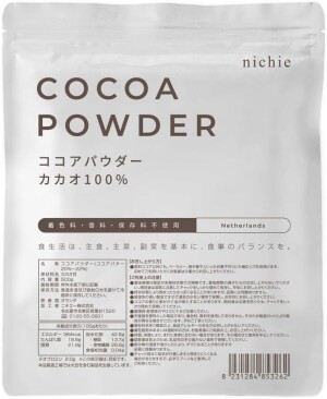 Чистый порошок какао Nichie Pure Cocoa 100%