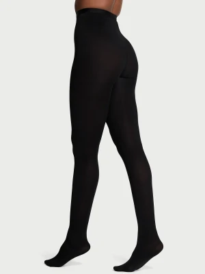 Плотные черные колготки Victoria’s Secret Very Sexy Soft Sheen Opaque Tights