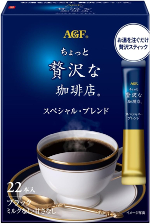 Премиальный растворимый кофе AGF Little Luxury Coffee Shop PREMIUM SELECT