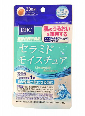 Витаминная добавка с керамидами DHC Ceramide Moisture              
