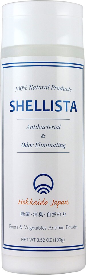 Многофункциональный натуральный дезинфицирующий порошок SHELLISTA Washing Fruits & Vegetables Antibac Powder