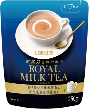 Быстрорастворимый черный чай с молоком Nittoh Black Royal Milk Tea