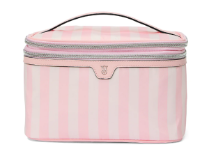 Дорожный кейс для косметики Фирменный принт Victoria’s Secret Express Train Case Heritage Stripe
