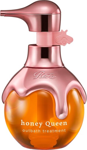 Увлажняющее масло для защиты вьющихся и непослушных волос ReFa HONEY QUEEN OUTBATH TREATMENT ROSE