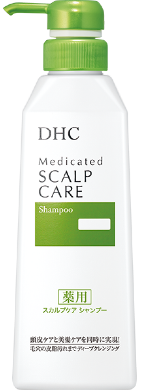 Лечебный шампунь для глубокого очищения жирной кожи головы DHC Medicated Scalp Care Shampoo