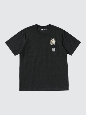 Футболка из коллекции «Монстры в японской гравюре » Uniqlo Ukiyo-E Dark Fantasy UT