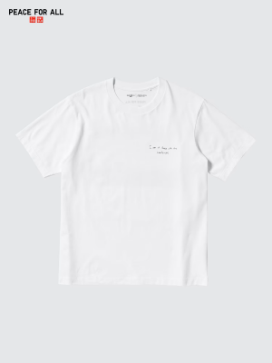 Футболка из коллекции «PEACE FOR ALL / Lindokuhle Sobekwa / Magnum Photos» Uniqlo PEACE FOR ALL T-Shirt Lindokuhle Sobekwa Magnum Photos